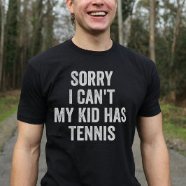 Tennis Eltern Tennis Mama Papa Lustig T-Shirt