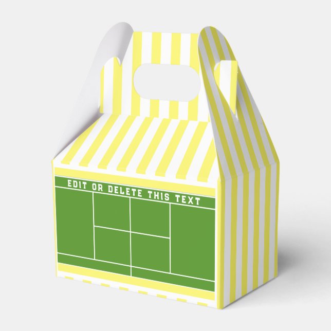 Tennis Event Fvor Box Geschenkschachtel (Vorderseite)
