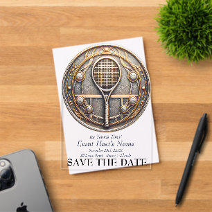 Tennis Event-Party Einladung