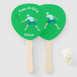 Tennis Fächer