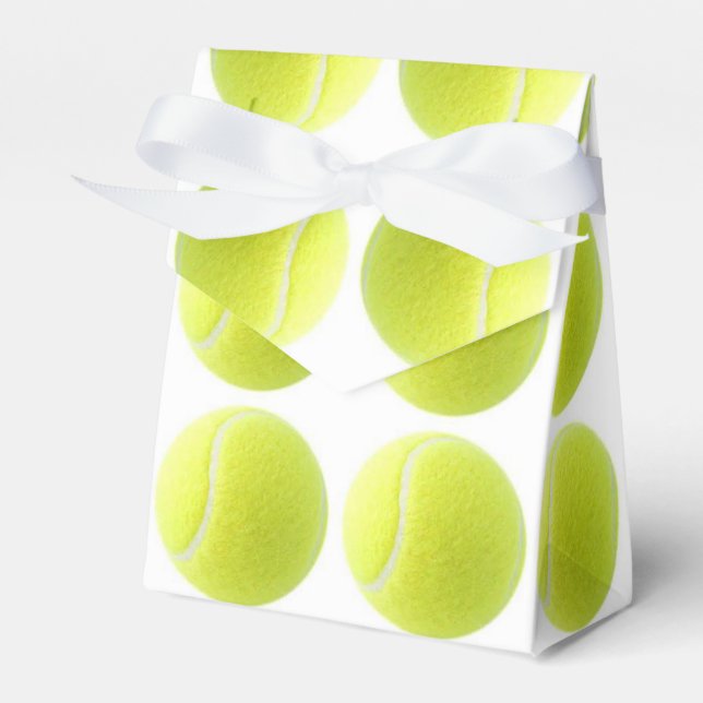 Tennis Favor Box Geschenkschachtel (Vorderseite)