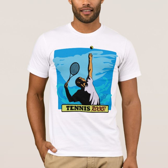 Tennis-Felsen! T-Shirt (Vorderseite)