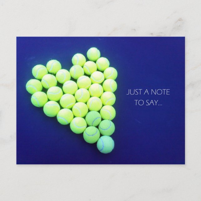 Tennis-Film Postcard Postkarte (Vorderseite)