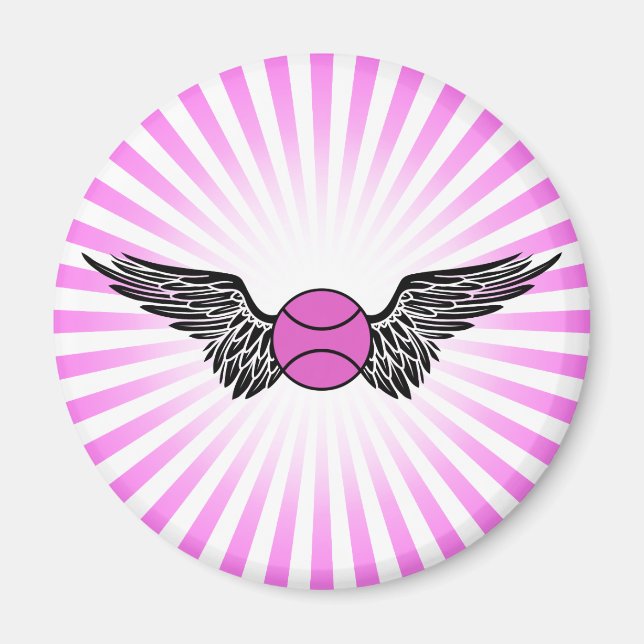 Tennis. Flügel. Magnet (Vorne)