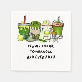 Tennis Funny Sprichwort für Player Party Tennis th Serviette