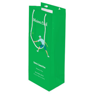 Tennis Geschenktüte Für Weinflaschen