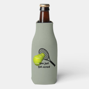 Tennis Got Sie gerade noch Cooler die sonnige Flas Flaschenkühler