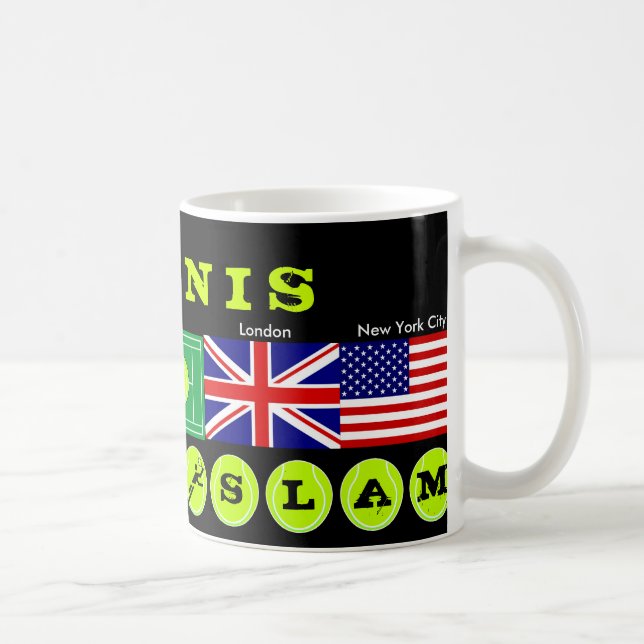 Tennis-großartiger Knall-Tasse Kaffeetasse (Rechts)