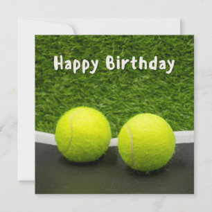 Tennis Happy Birthday