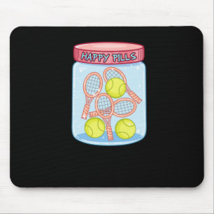 Tennis Happy Pills Mousepad