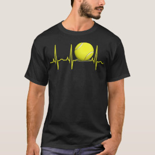 Tennis Heartbeat Tennis für Players Trainer T-Shirt