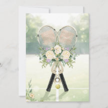 Tennis - Heiratetag des Tennisspielers vormerken