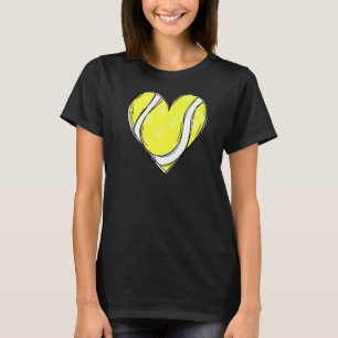 Tennis Herzlich Liebe T Shirt für Spieler und Trai