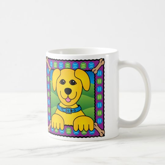 Tennis-Hund Kaffeetasse