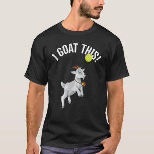 Tennis Ich habe diesen Ball Goat & Tennis Player 1 T-Shirt