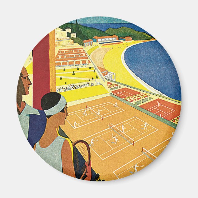 Tennis in Monte Carlo Magnet (Vorne)