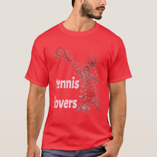 Tennis is my favorite sport drawstring bag family  T-Shirt