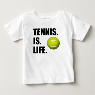 Tennis ist Leben Baby T-shirt