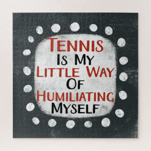 Tennis ist mein kleines Jigsaw-Puzzle