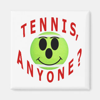 Tennis, jemand? T - Shirt und Geschenke Magnet
