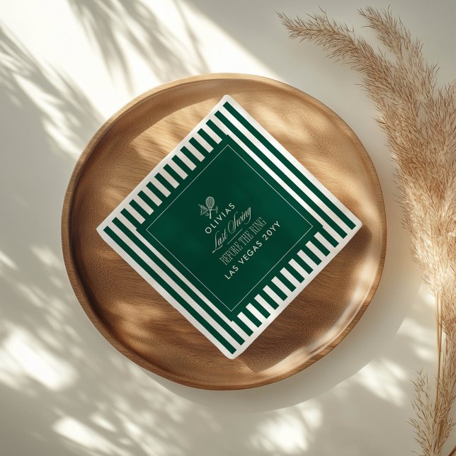 Tennis-Junggesellin letzter Schwung vor dem Ring Serviette (Von Creator hochgeladen)