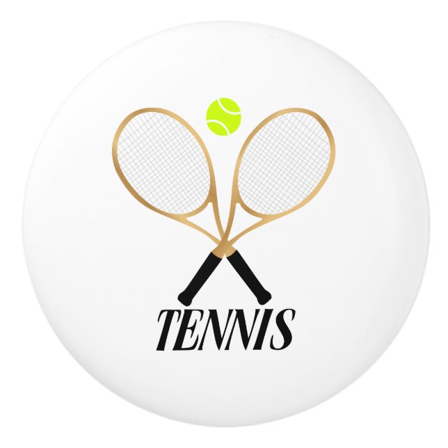 Tennis Keramikknauf (Vorderseite)