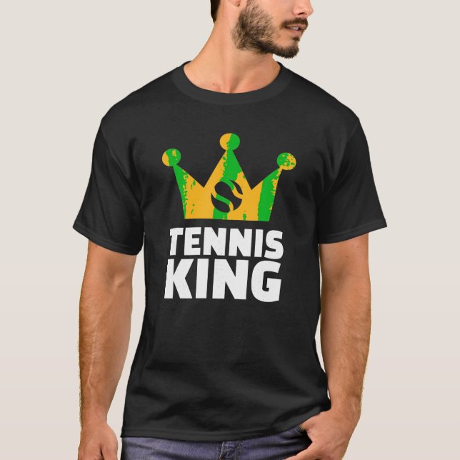 Tennis King T Shirt (Vorderseite)