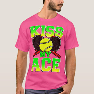 Tennis Kiss My Ace Trainer Team Turnier T-Shirt