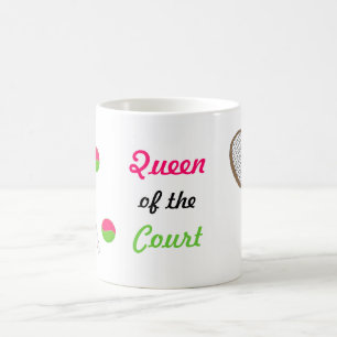 Tennis - Königin des Hofes Kaffeetasse