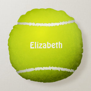Tennis-kundenspezifisches Ball-Kissen Rundes Kissen