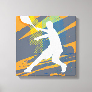 Tennis-Kunstleinwanddruck-Design für Zuhause oder Leinwanddruck
