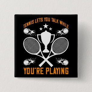 Tennis Lasse beim Spielen Button