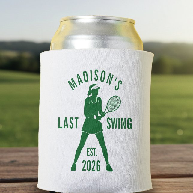 Tennis Last Swing Before the Ring Bachelorette Dosenkühler (Von Creator hochgeladen)