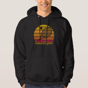 Tennis-Legende  Tennis Player Geschenk Idee Hoodie