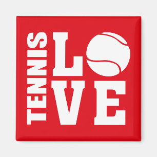 Tennis-Liebe Magnet