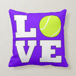Tennis-Liebe Niedlicher Platz Sitzkissen Kissen