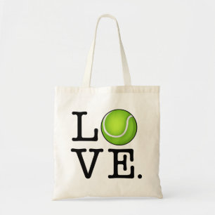 Tennis-Liebe-Tennis-Fan Tragetasche