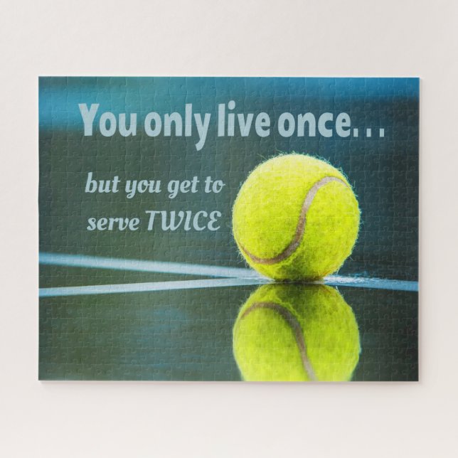Tennis live einmal zweimal, Tennis Ball, Court (Horizontal)