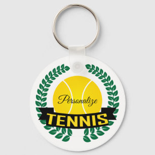 Tennis-Logo-Kranz-Schlüsselanhänger Schlüsselanhänger