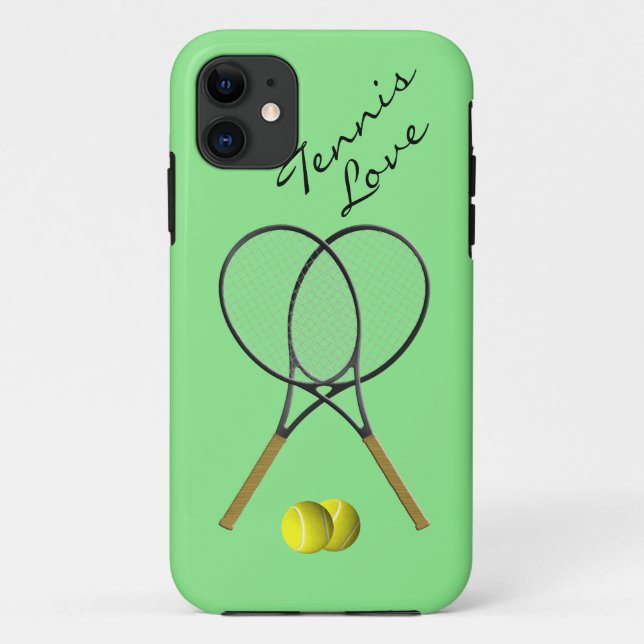Tennis Love IPhone 5 Coque (Dos)