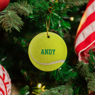 Tennis Lover Personalisiert Ornament Aus Metall