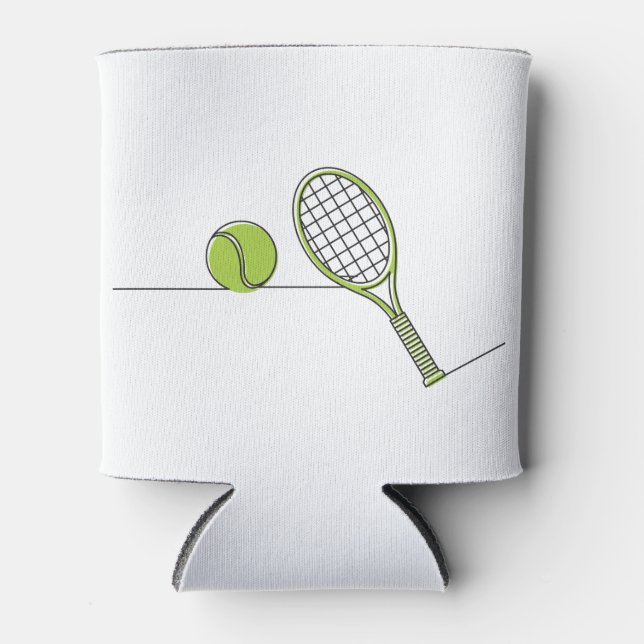 Tennis Lover | Tennisgeschenk Dosenkühler (Vorderseite)