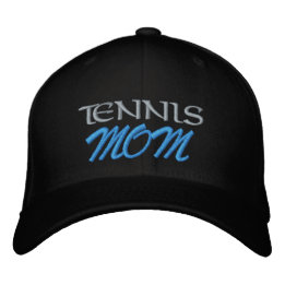 Tennis-Mama Hut bestickt, Kap, Haarhaarsport