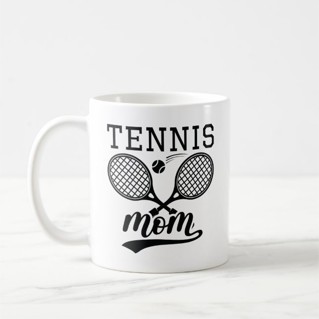 Tennis-Mama Kaffeetasse (Links)