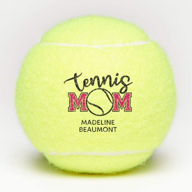 Tennis-Mama Tennisbälle (Vorderseite)