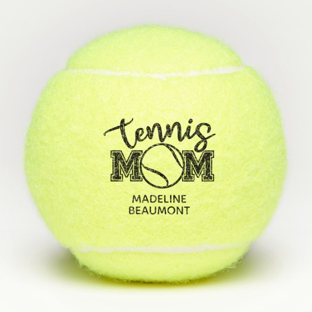 Tennis-Mama Tennisbälle (Vorderseite)