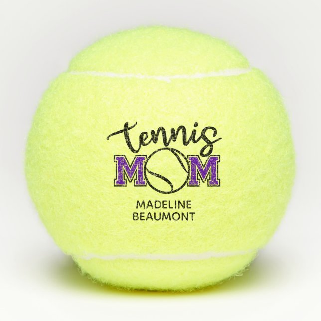 Tennis-Mama Tennisbälle (Vorderseite)