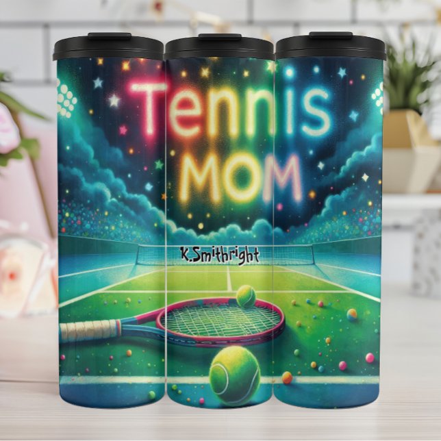 Tennis Mama Thermosbecher (Von Creator hochgeladen)