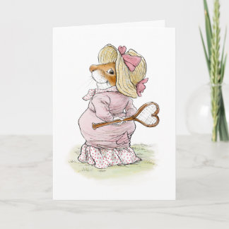 Tennis Match Mouse Liebe Card Karte
