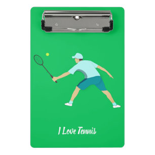 Tennis Mini Klemmbrett
